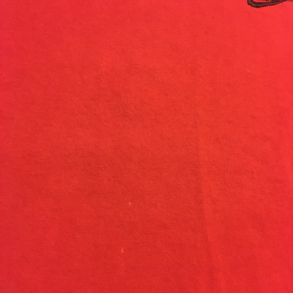 Vtg Nike Essential Ringer Tee Red 2XL - Picture 4 of 7